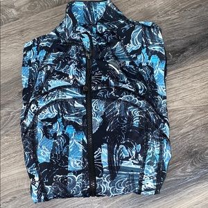 Blue lulu define jacket